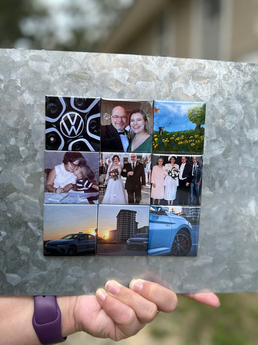2 x 2 Custom Photo Magnet