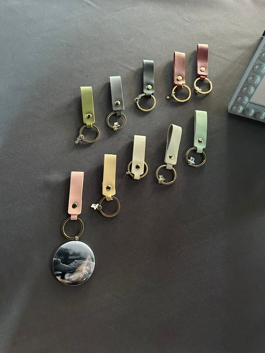 2.25 Round Keychains
