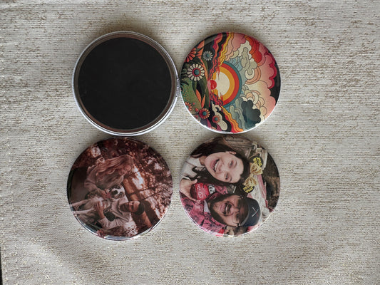 Round Photo Magnet